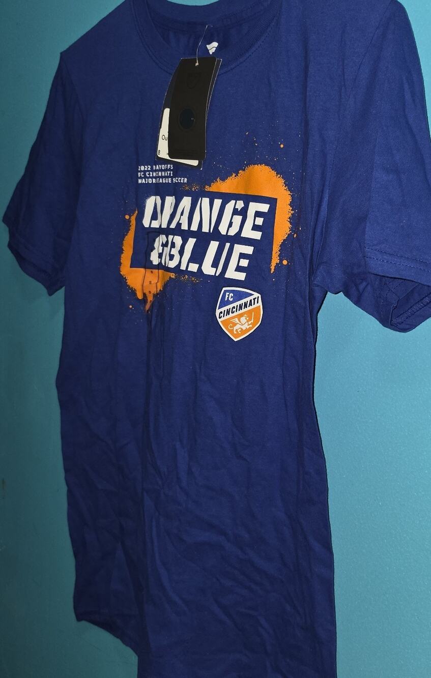 Fanatics MLS TShirt Small Cincinnati 2022 Playoffs